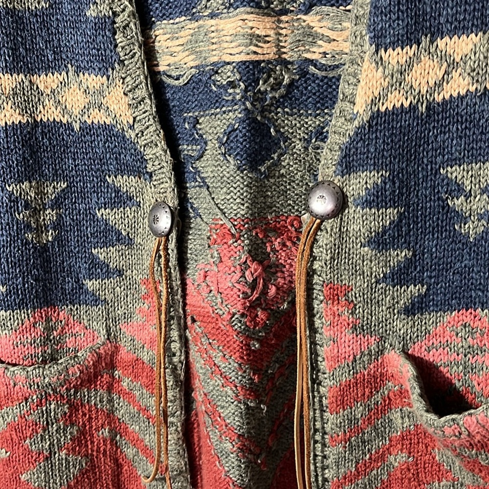 Lauren Ralph Lauren Aztec Cardigan - Picture 3 of 16
